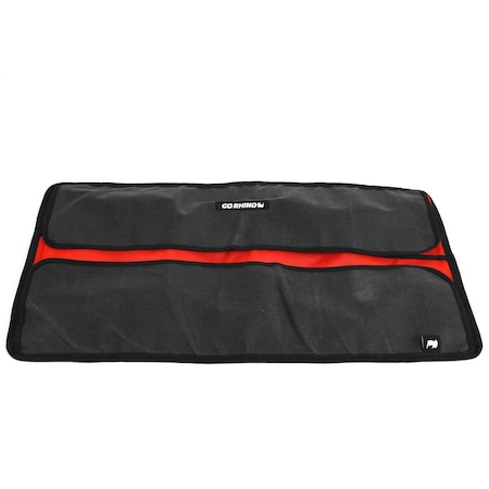 Go Rhino RollUp Style 4 Length x 4 Wide Closed 1412 Length x 2614 Length Opened With 23 Inter XG1040-01